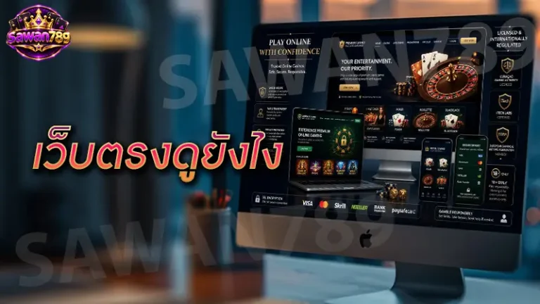 เว็บตรงดูยังไง